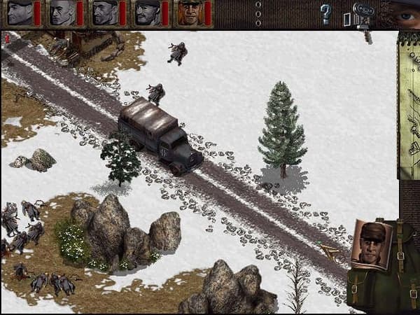 Commandos Behind Enemy Lines PC CD (Begagnad)