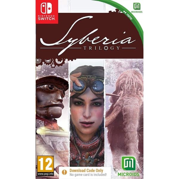 Syberia Trilogy Nintendo Switch (Code in a box)