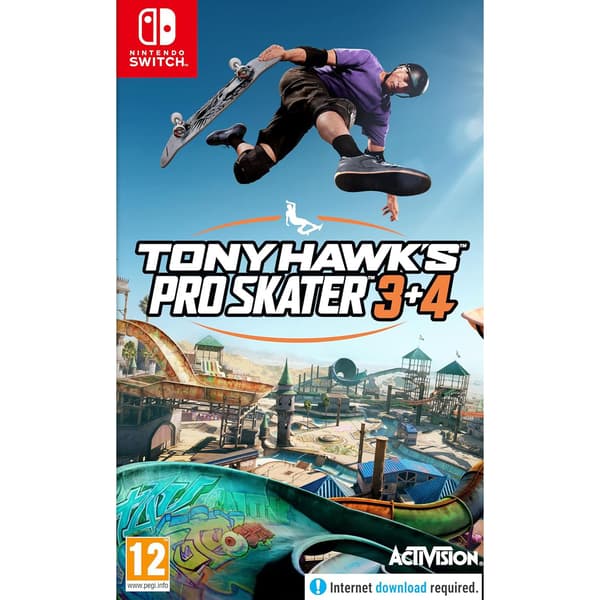Tony Hawks Pro Skater 3 + 4 Nintendo Switch