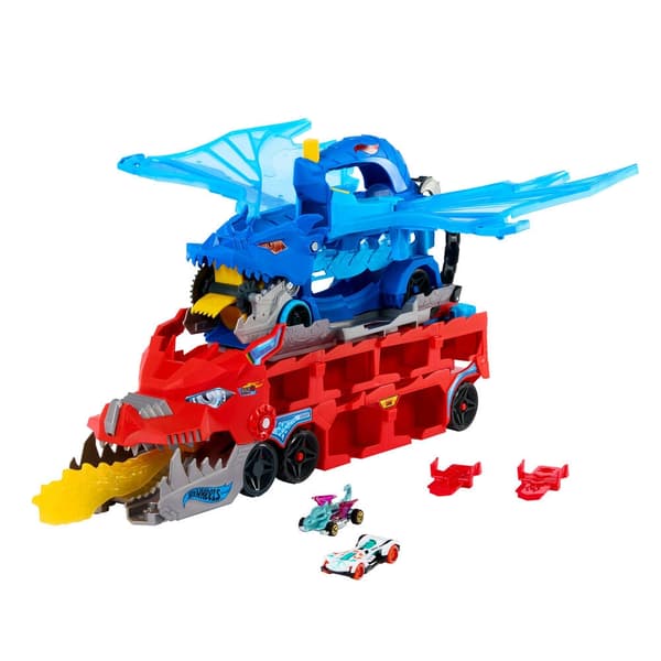 Hot Wheels Ultimate Dual Dragon Transporter