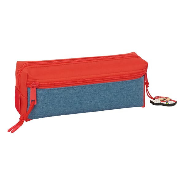 Super Mario triple pencil case