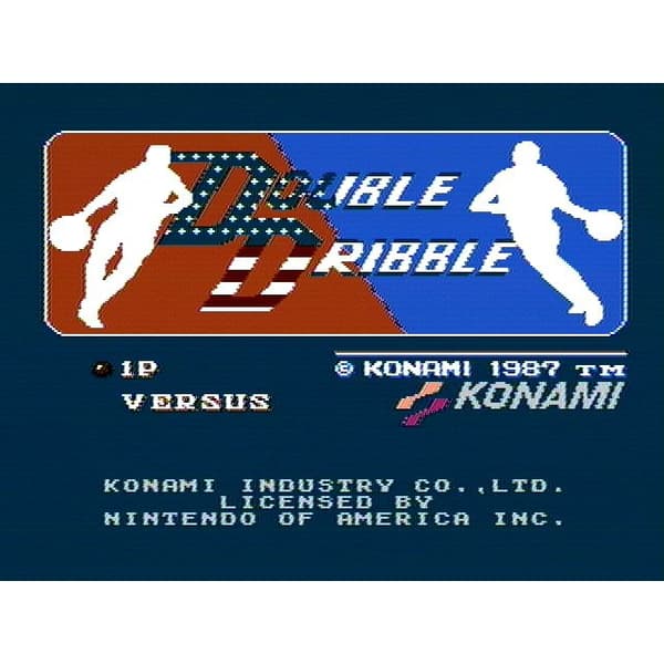 Double Dribble Nintendo NES SCN (Begagnad)