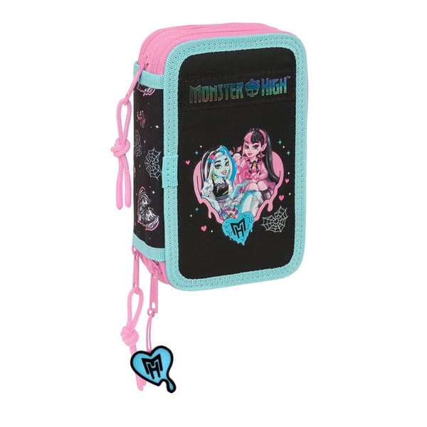 Monster High triple pencil case 37pcs