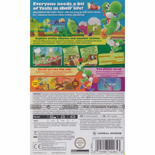 Yoshis Crafted World Nintendo Switch
