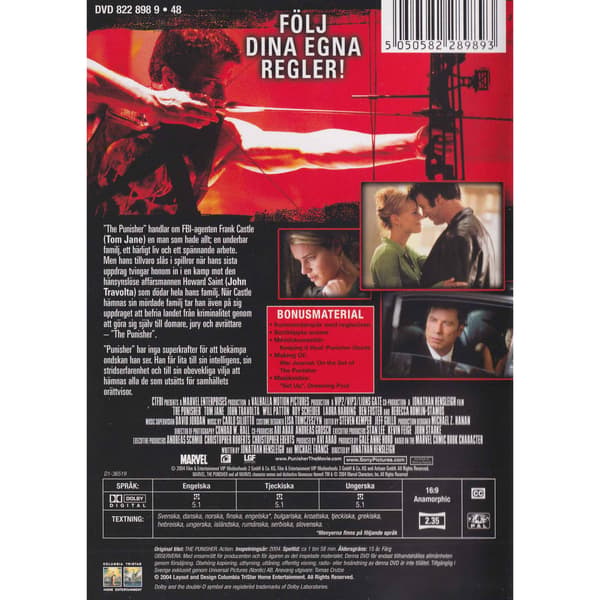 The Punisher DVD (Begagnad)