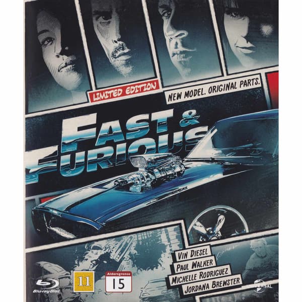Fast & Furious Blu-Ray (Käytetty)