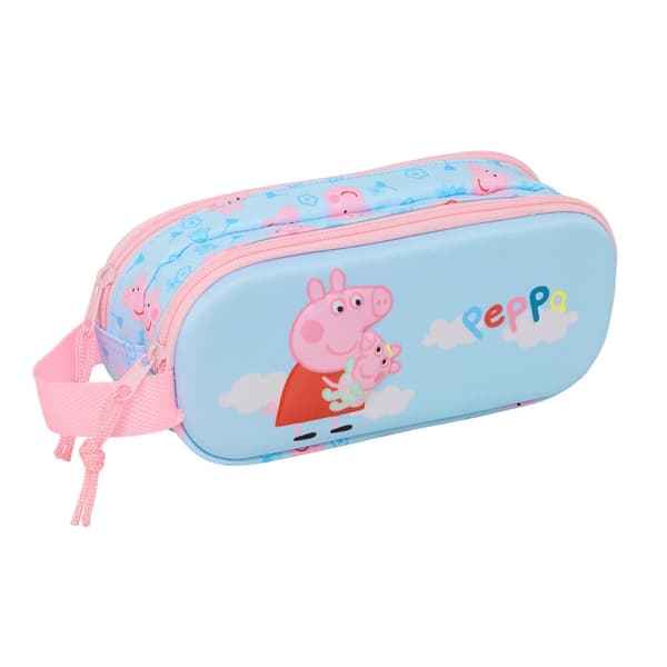 Peppa Pig 3D double pencil case
