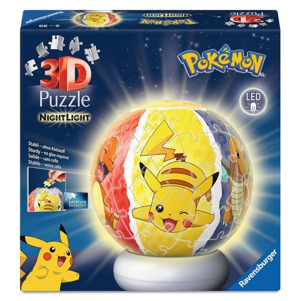 Pokemon Nightlight puzzleball