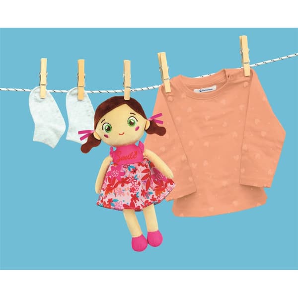 Pink Lily plush doll
