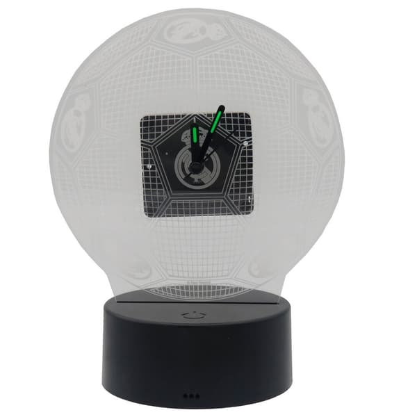 Real Madrid LED methacrylate clock