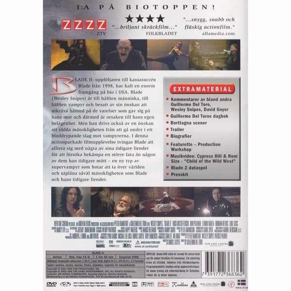 Blade II DVD (Brugt)