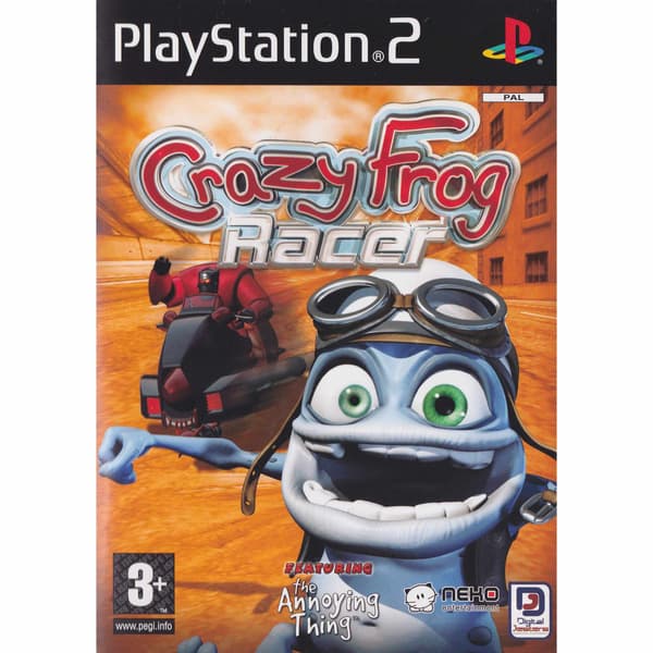 Crazy Frog Racer Playstation 2 PS2 (Brukt)