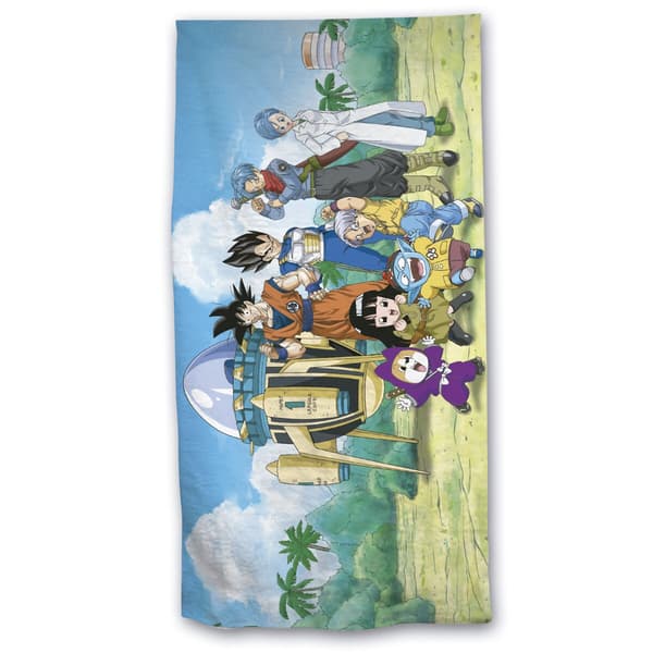 Dragon Ball Badehåndkle Bomull 140x70 cm