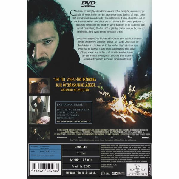 Derailed DVD (Käytetty)