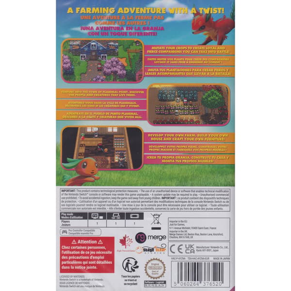 Monster Harvest Nintendo Switch