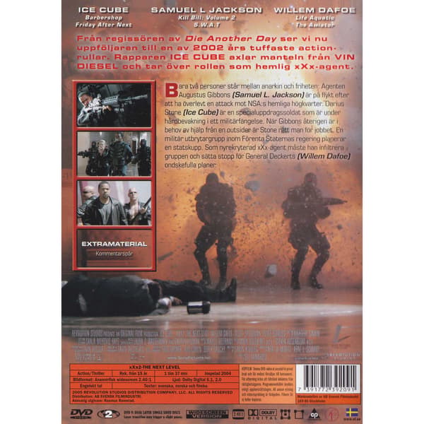 XXX 2 DVD (Brukt)