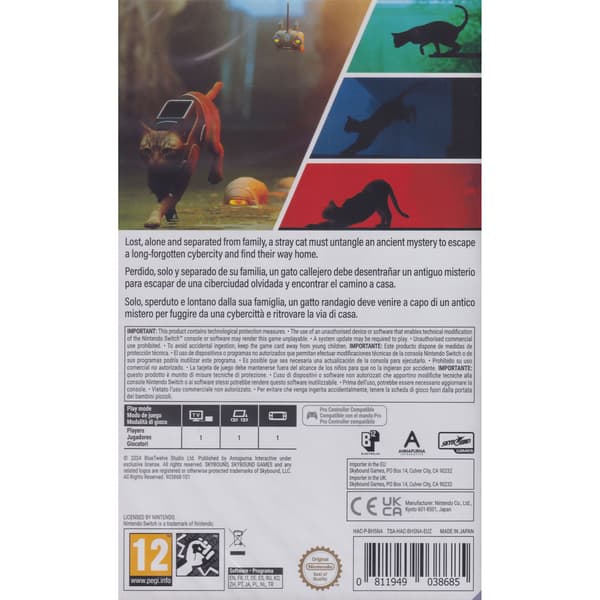 Stray Nintendo Switch