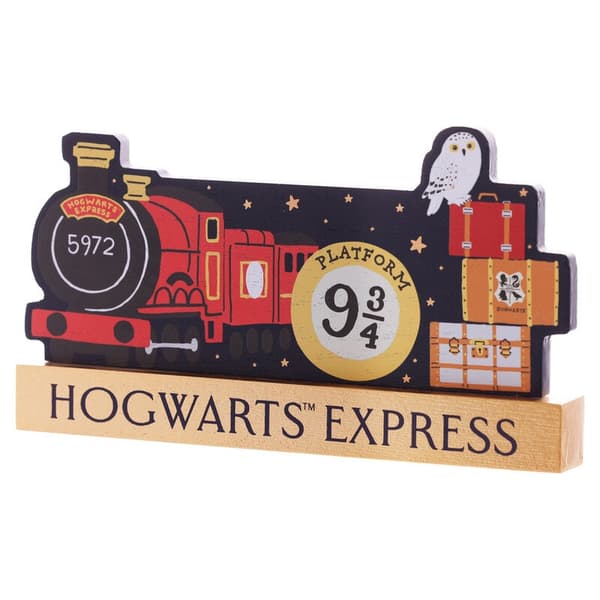 Harry Potter Hogwarts Express mantel plaque