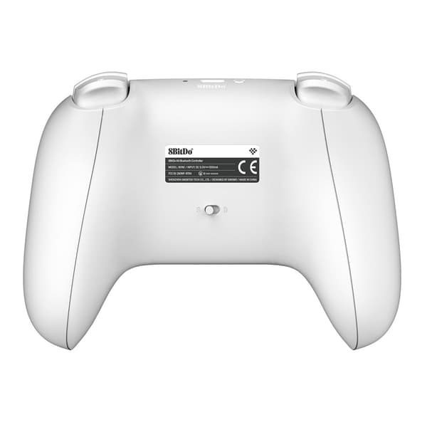 8BitDo 64 Bluetooth-peliohjain Valkoinen