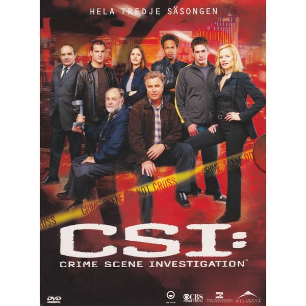 CSI The Complete Third Season DVD (Käytetty)