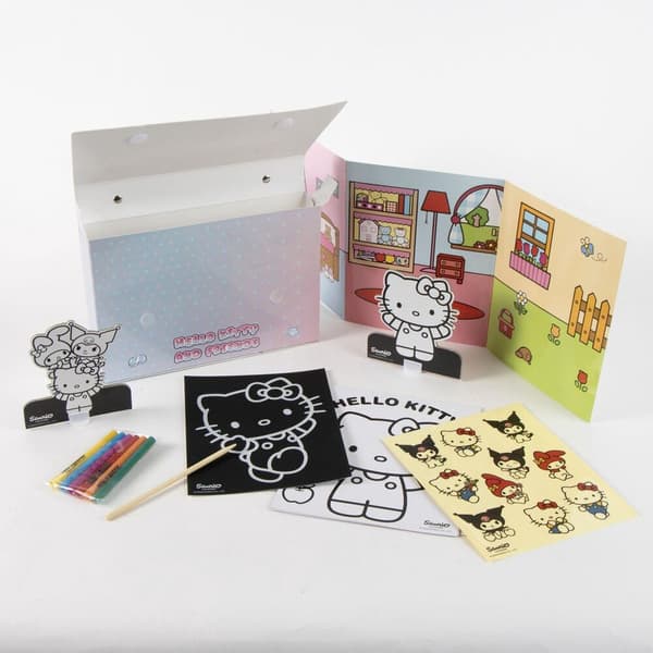 Hello Kitty and Friends Colouring bag set