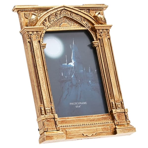 Harry Potter Hogwarts gold photo frame