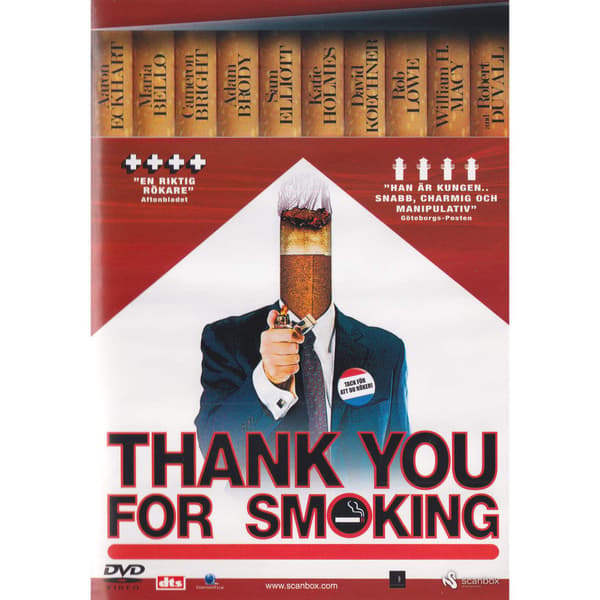 Thank You For Smoking DVD (Begagnad)