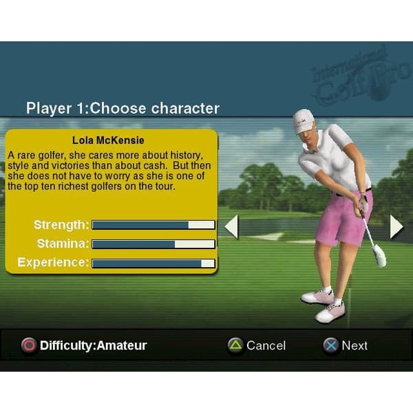 International Golf Pro Playstation 2 PS2 (Brukt)
