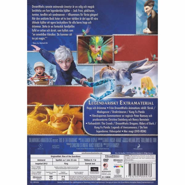 De fem legenderna DVD (Brukt)