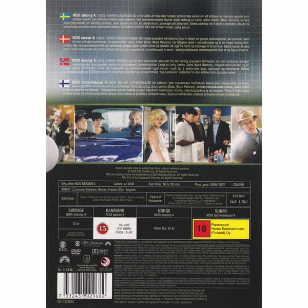 NCIS The Fourth Season DVD (Begagnad)