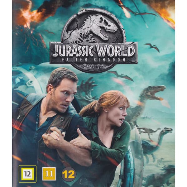 Jurassic World Fallen Kingdom Blu-Ray (Brukt)