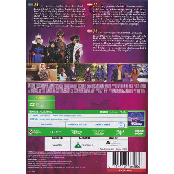 Descendants DVD (Käytetty)