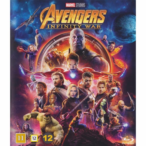 Avengers Infinity War Blu-Ray (Käytetty)