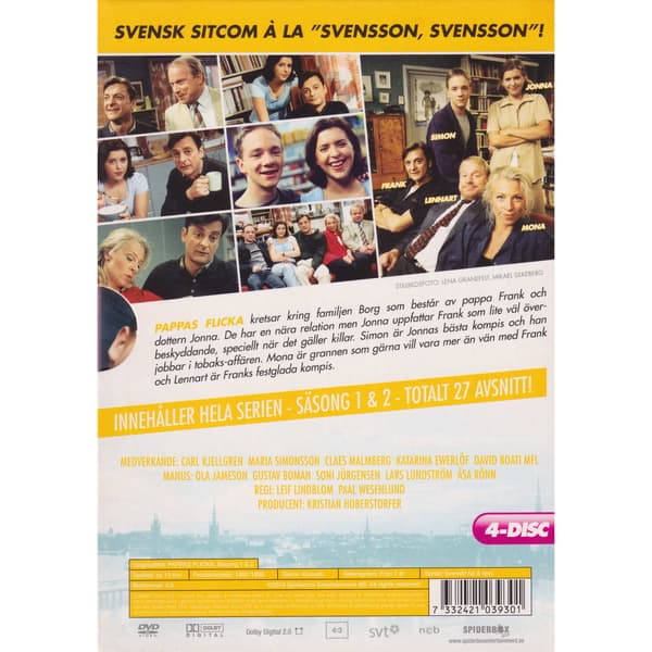 Pappas Flicka Säsong 1 & 2 DVD (Brukt)