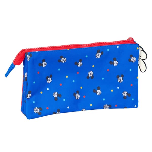 Disney Mickey Good Day triple pencil case
