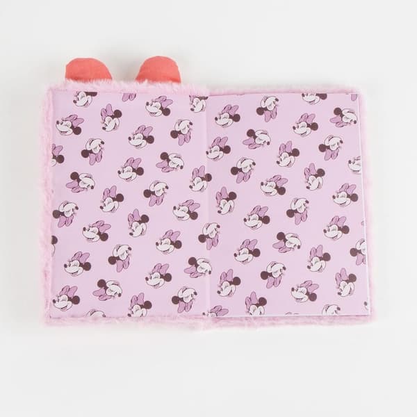 Disney Minnie plush notebook