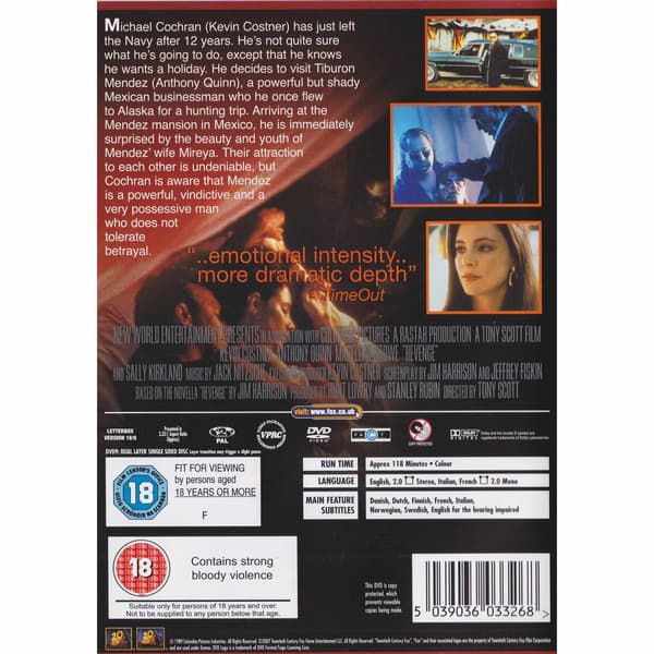 Revenge DVD (Begagnad)