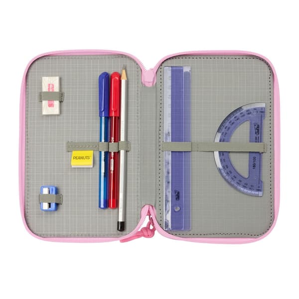 Snoopy triple pencil case 37pcs