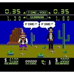 Wild Gunman Nintendo NES (Brukt)
