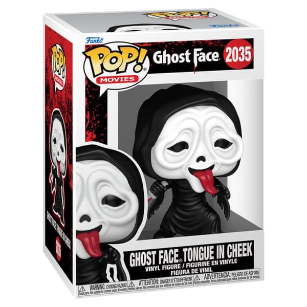 POP figure Ghost Face - Ghost Face Tongue in Cheek