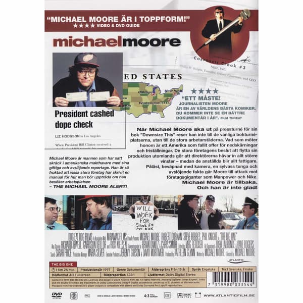 The Big One DVD (Begagnad)