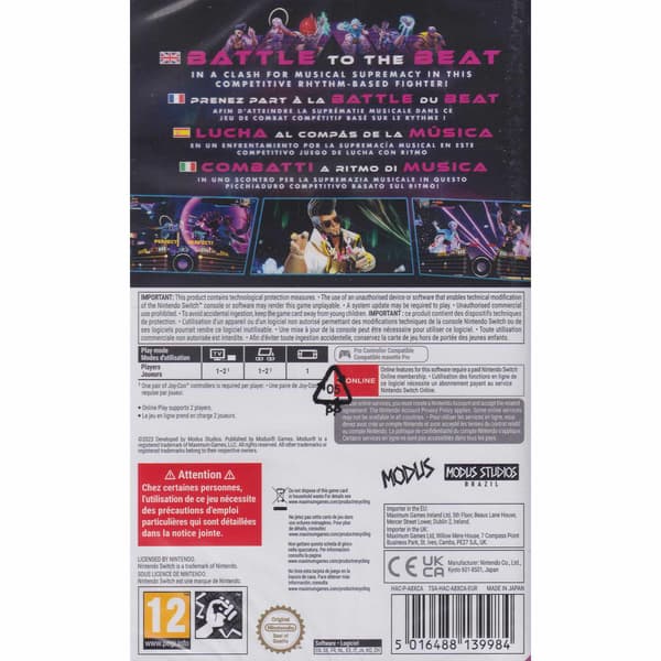 God of Rock Nintendo Switch