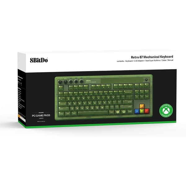 8BitDo Mekaniskt Tangentbord Xbox Edition