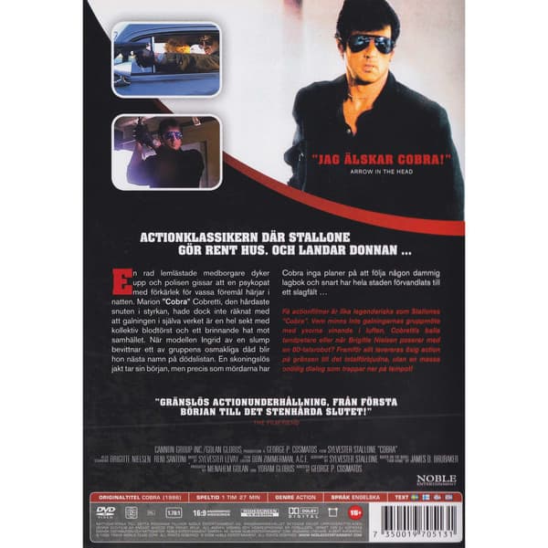 Cobra DVD (Begagnad)
