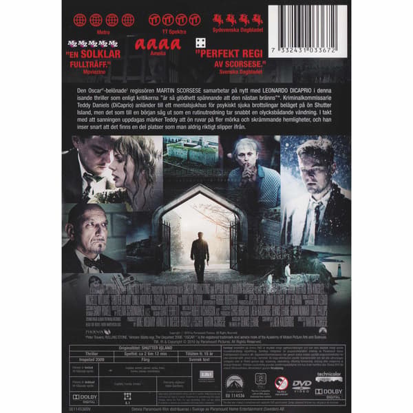Shutter Island DVD (Begagnad)