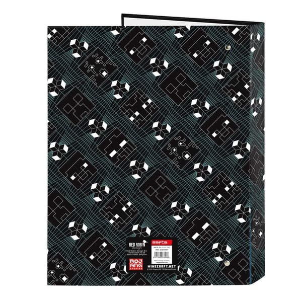 Minecraft Screen A4 cardboard 4 rings binder