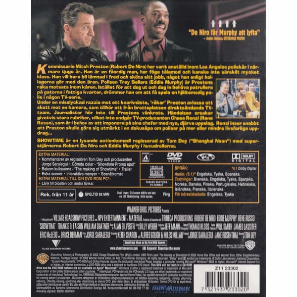 Showtime DVD (Käytetty)