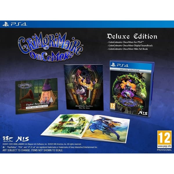 GrimGrimoire OnceMore Deluxe Edition Playstation 4 PS4