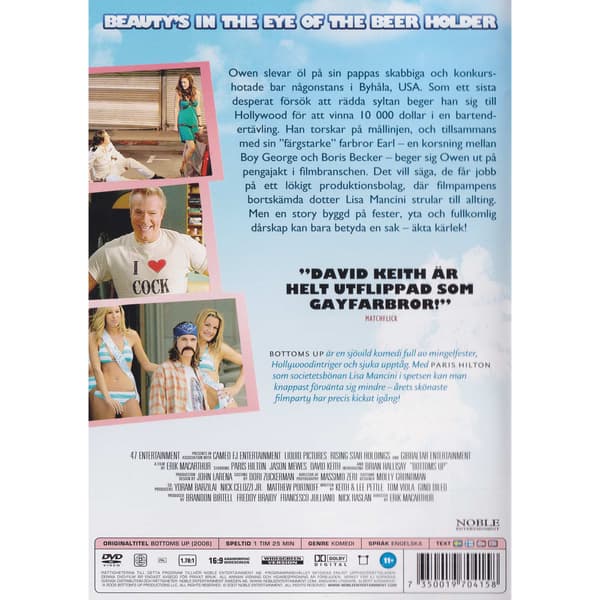 Bottoms Up DVD (Käytetty)