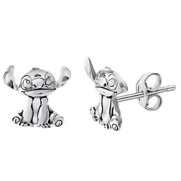 Disney Stitch earrings silver
